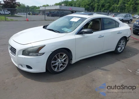 2010 Nissan Maxima 3.5 Sv z USA, uszkodzony, nr VIN 1N4AA5AP4AC858183
